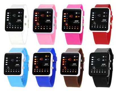 Style Loft Collection Waterproof LED Couples Watch