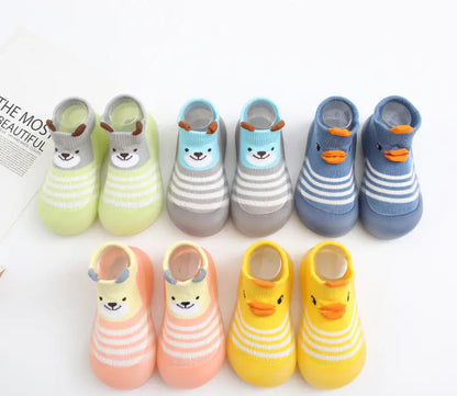 Style Loft Collection Puddle Penguin Non-Slip Baby Socks