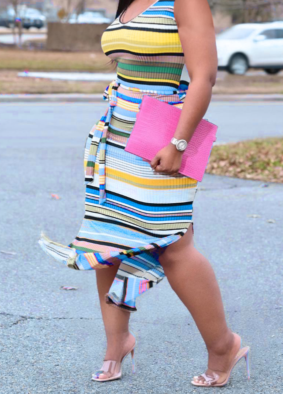 Style Loft Collection LoftStyeElite Kesha Hammock Striped Summer Dress