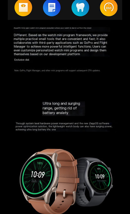 Style Loft Collection StyleTech ProTrack GPS & Health Smartwatch