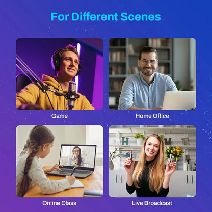 Style Loft Collection StyleTech 4K Ultra-High-Def StreamPro Webcam