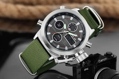 Style Loft Collection OutdoorStyle Lucente Milano LED Military Watch