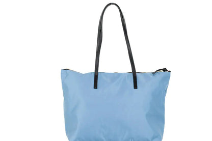 Style Loft Collection x Versace Portuna Medusa Medium Cornflower Blue Nylon Leather Tote