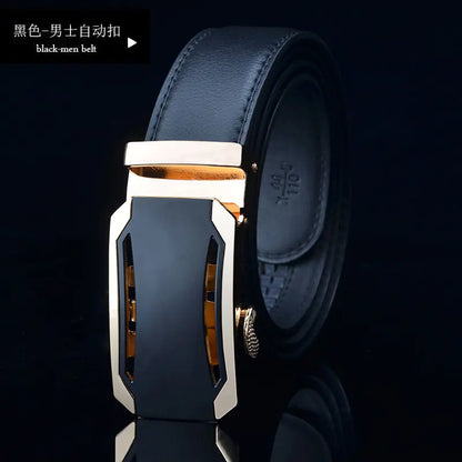 Style Loft Collection Canberra Genuine Leather Automatic Buckle Belt