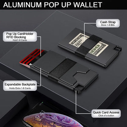 Style Loft Collection SmartStyle Pop-Up Card Wallet