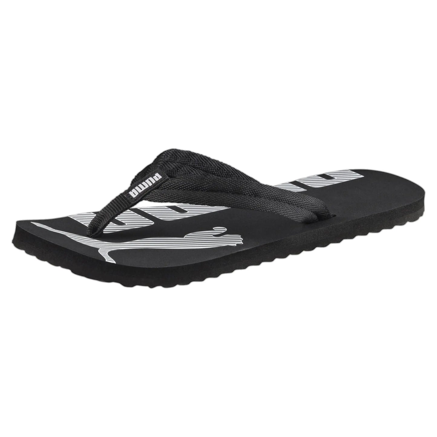 Style Loft Collection x PUMA Black and White Epic Flip v2 Sandals, (Size 10W US)