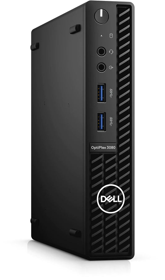 Style Loft Collection x Dell Optiplex 3080 Micro Form Factor Business Desktop Intel Core i5-10500T 16GB RAM 1TB PCIe SSD Wi-Fi 6 Bluetooth Wired Mouse&Keyboard Windows 11 Pro Black (Renewed)