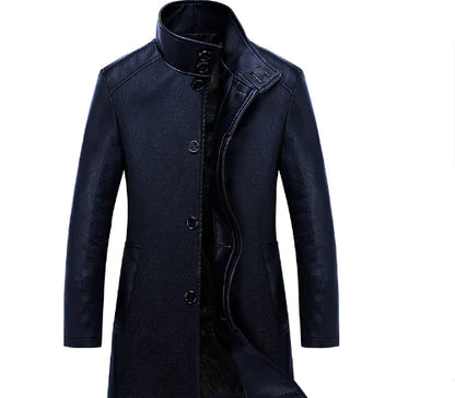 Style Loft Collection Thames House Vegan Leather Trench Coat