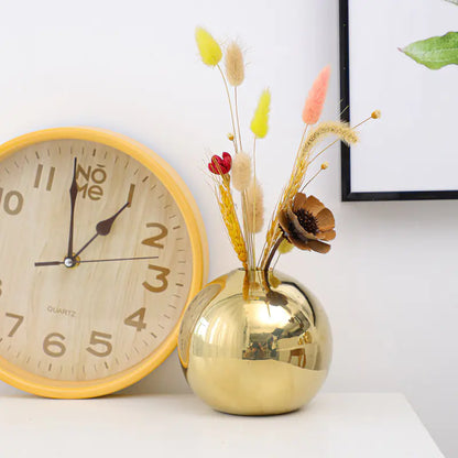 Style Loft Collection Electroplated Ceramic Gold Vase