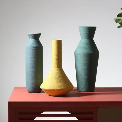 Style Loft Collection Artistic Elegance Colorful Ceramic Vase