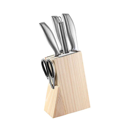 Style Loft Collection KitchenStyle Stainless Steel 6 Piece Knife Set