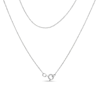 Style Loft Collection Mom Heart Pendant .925 Sterling Silver 1/4 Ctw Round Diamond 18" Necklace (I-J Color, I3 Clarity)