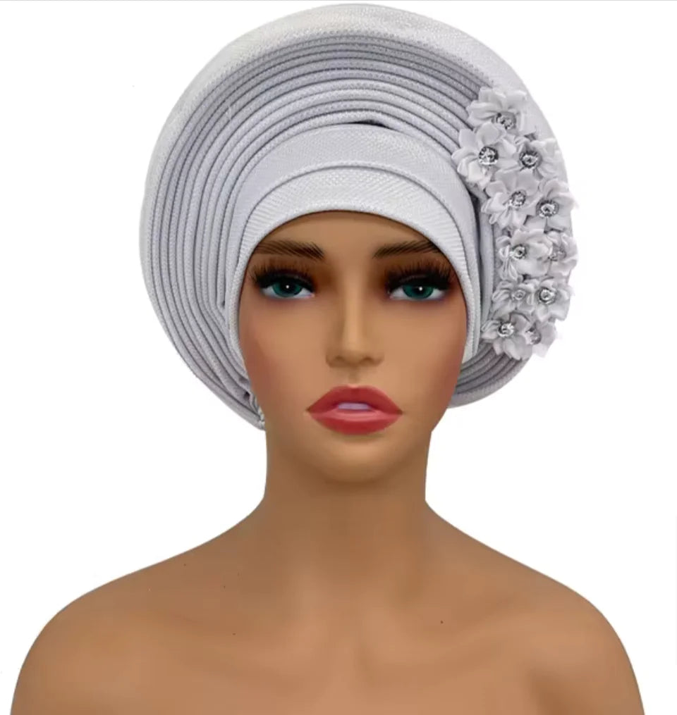 Style Loft Collection Elegant Floral African Turbans