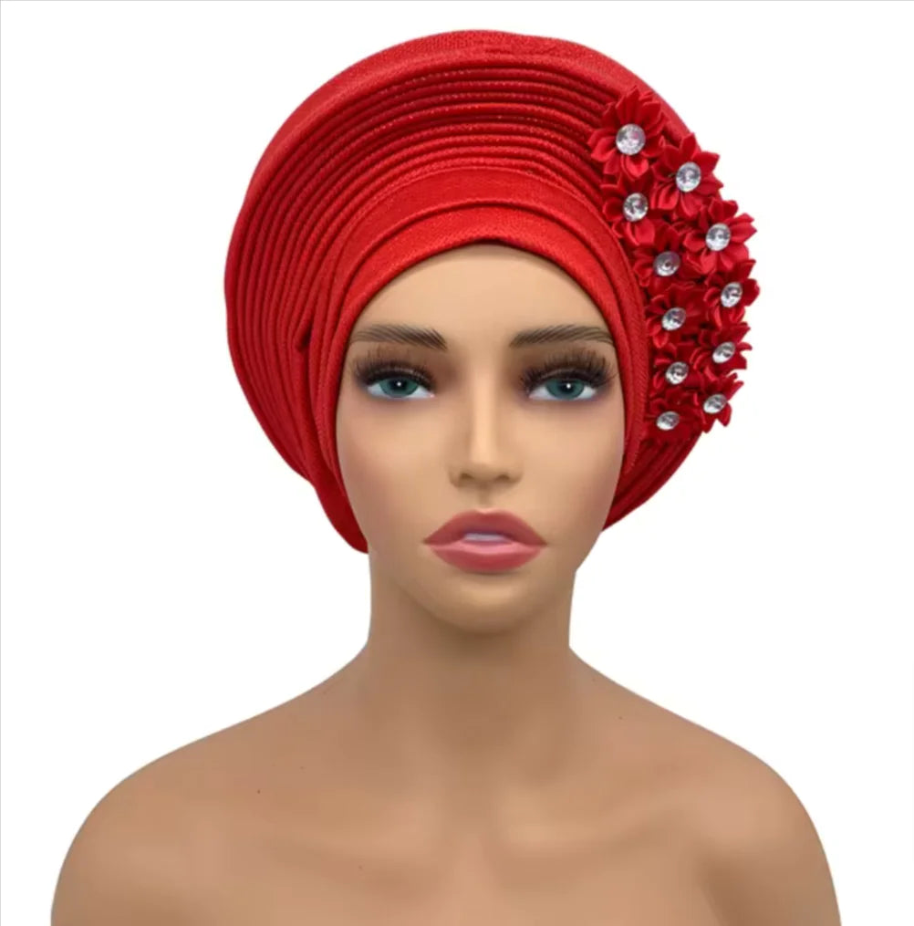 Style Loft Collection Elegant Floral African Turbans