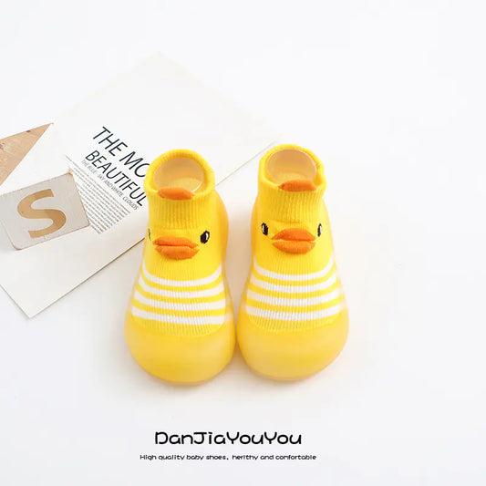 Style Loft Collection Puddle Penguin Non-Slip Baby Socks