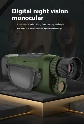 Style Loft Collection CyberStyle Sightview 2.5K Ultra HD Digital Infrared Monocular Telescope