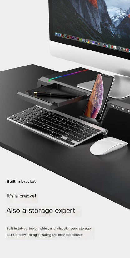 Style Loft Collection RoomStyle ErgoHub USB Monitor Stand