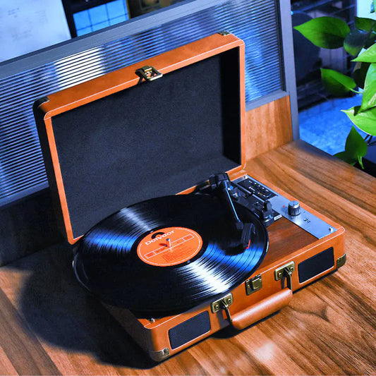 Style Loft Collection Vintage Turntable Vinyl Record Player