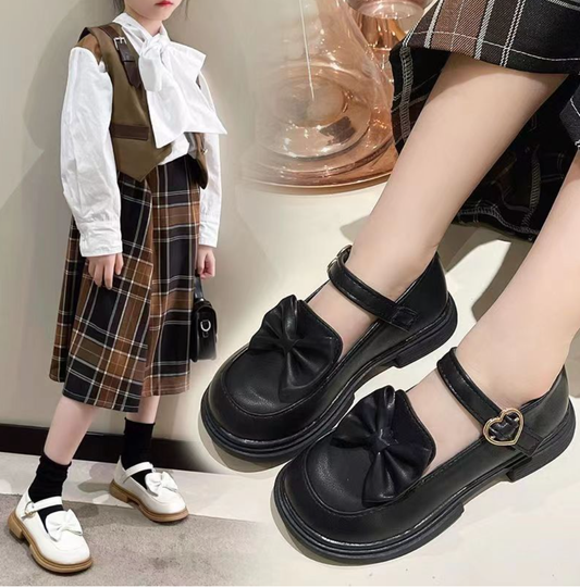 Style Loft Collection Princess Babydoll Bowtie Shoes