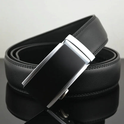 Style Loft Collection Cairns Genuine Leather Automatic Buckle Belt