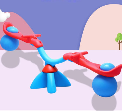 Style Loft Collection KidsLoft Indoor Rotating Bouncy Bounce Seesaw