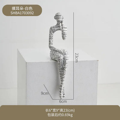 Style Loft Collection Abstract Figure Decor Piece