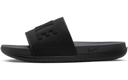 Style Loft Collection x NIKE Anthracite Black Slides, (Size Men 8 US / Women 9.5 US)