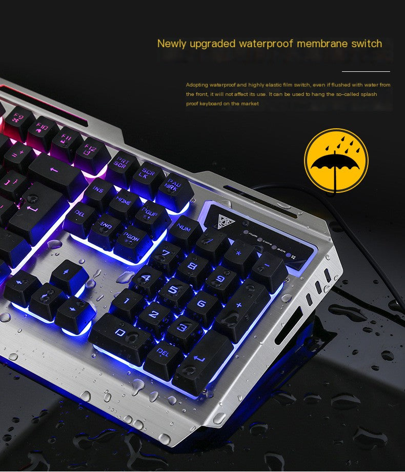 Style Loft Collection CyberStyle Gamer's Edge Keyboard & Mouse Set