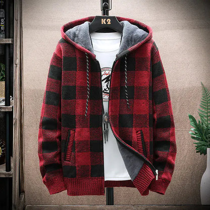 Style Loft Collection Lumberjack Checkerboard Hoodie