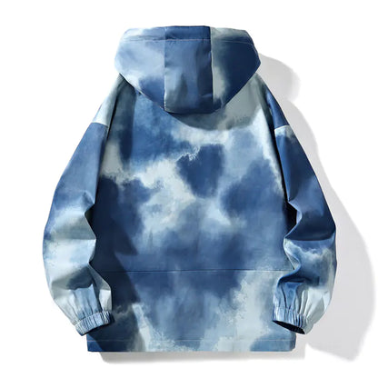 Style Loft Collection Pelling Tie Dye Hoodie Jacket