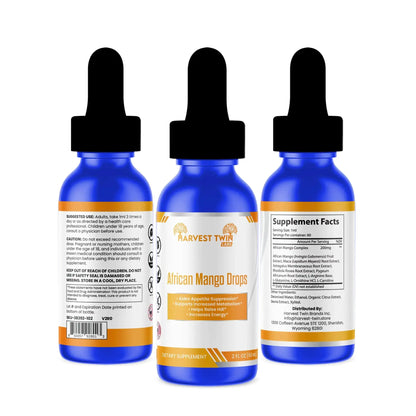 Style Loft Collection African Mango Drops - Natural Weight Loss Supplement with Metabolism Boost