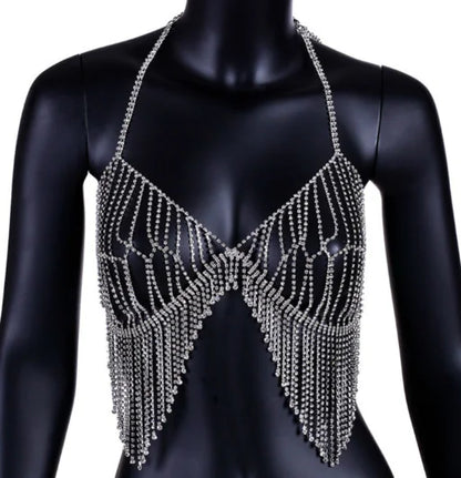 Style Loft Collection Rhinestone Tassel Body Jewelry