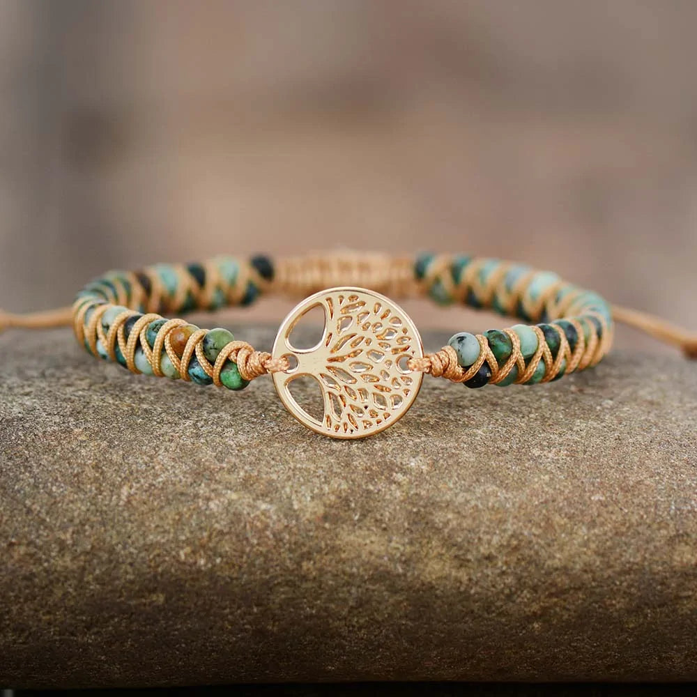 Style Loft Collection Spiritual Jasper Tree Bracelet