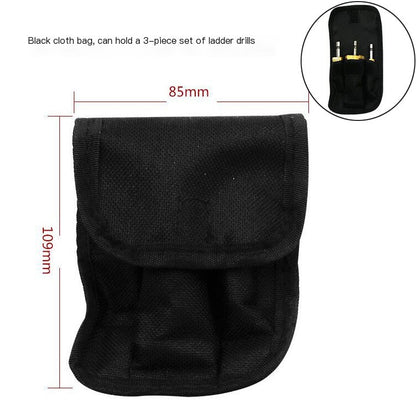 Style Loft Collection ToolStyle Titanium Coated 3-20mm Step Drill Set with Hex Handle