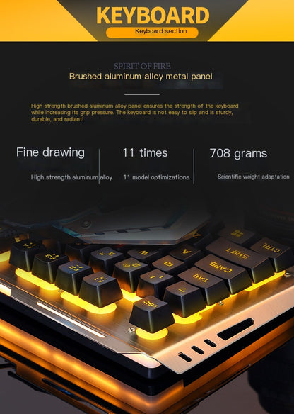 Style Loft Collection CyberStyle Gamer's Edge Keyboard & Mouse Set