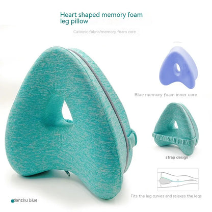 Style Loft Collection Heart-Shaped Memory Foam Leg Pillow