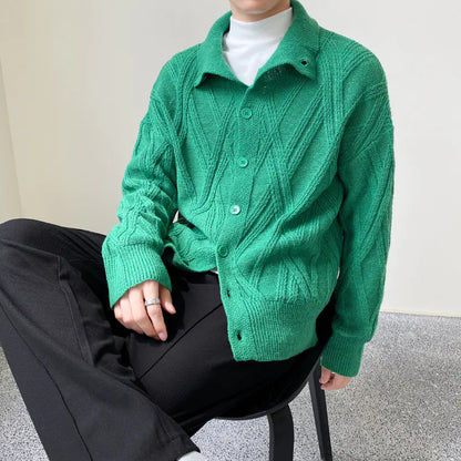 Style Loft Collection Azimut Button Up Turtle Neck Cardigan