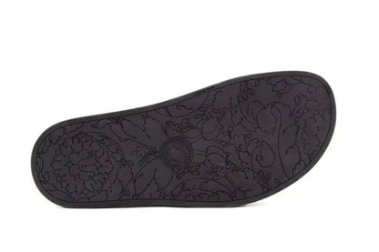 Style Loft Collection x Versace Gomma St. Medusa Smile Black Bright Yellow Pool Slides