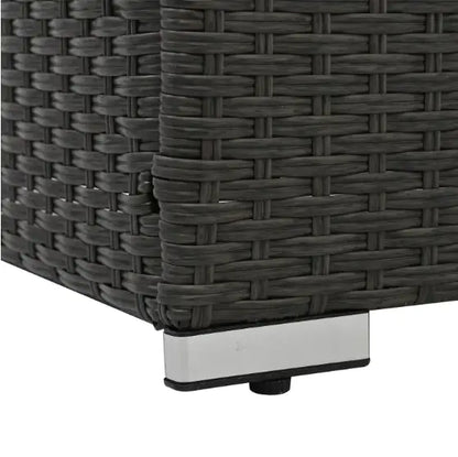 Style Loft Collection Rattan & Tempered Glass Patio Set