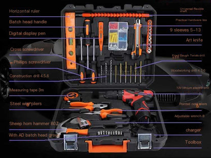 Style Loft Collection ToolStyle Multifunctional Drill and Tool Set