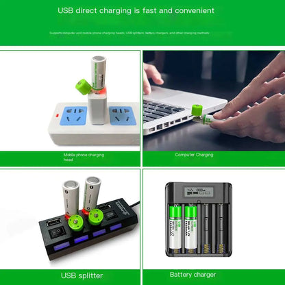 Style Loft Collection ToolStyle AA USB Rechargeable 1900mAh Battery