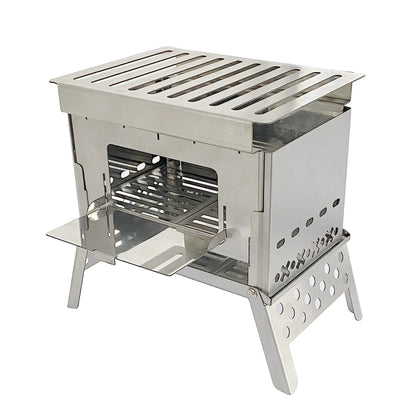 Style Loft Collection OutdoorStyle Fold and Go BBQ Camping Pit