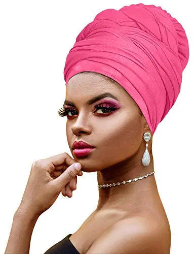 Style Loft Collection Vibrant Ankara African Turban and Scarf