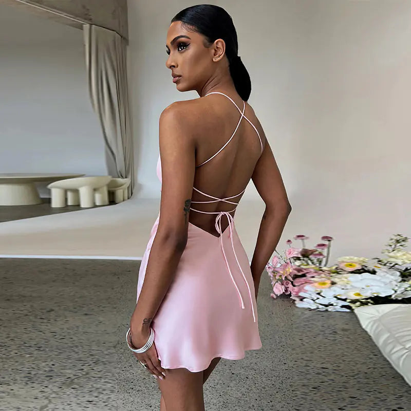Style Loft Collection From Bed to Brunch And Back to Bed Solid Color Strap Dress