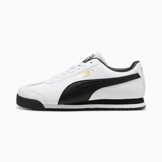 Style Loft Collection x PUMA Roma Sneaker 24-Standard White Black Team Gold, (Size 11 US)