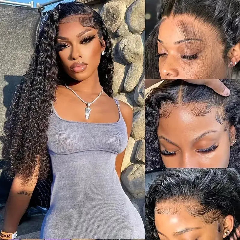 Style Loft Collection North Memphis Long Curly Lace Front Wig