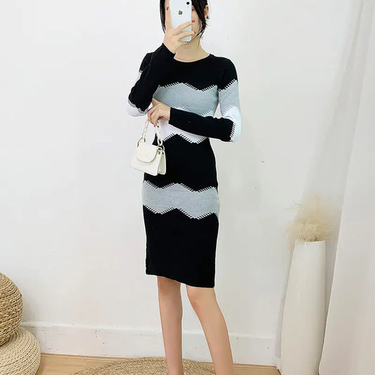 Style Loft Collection Not Working Remotely Today Knitted Sweater Dress
