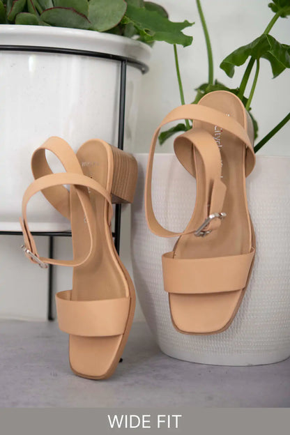 Style Loft Collection Keep It On The Low Block Heel Sandals