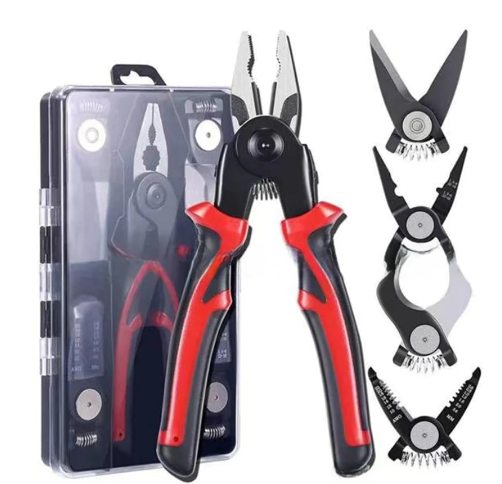 Style Loft Collection ToolStyle 5-in-1 Multi-Functional Interchangeable Scissor Wrench
