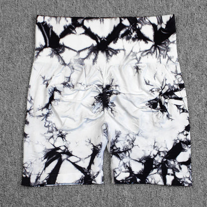Style Loft Collection Time To Get It In Tie-Dye Yoga Shorts